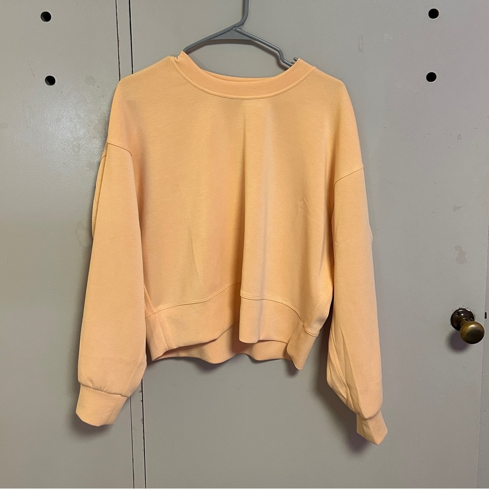 lululemon athletica Peach Sweatshirt